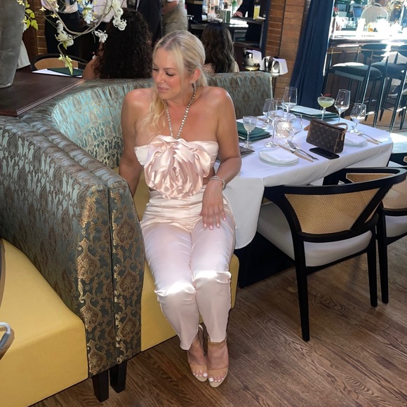 Floral satin set - Picture 3 of 3